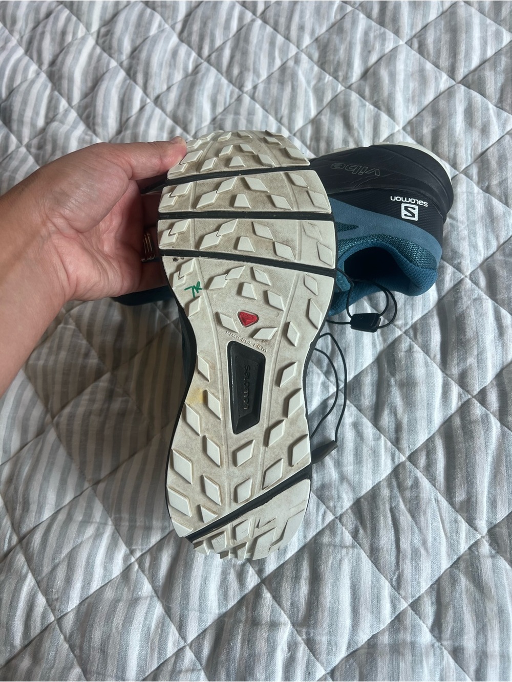Salomon Sense Ride 2 Trail Women’s Running Shoe Size 7.5 - Picture 6 of 7